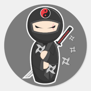 Masaru Classic Round Sticker