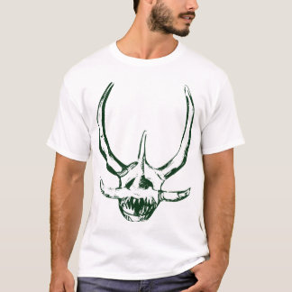 Máscara Verde Oscuro de Vejigante de Ponce, PR T-Shirt