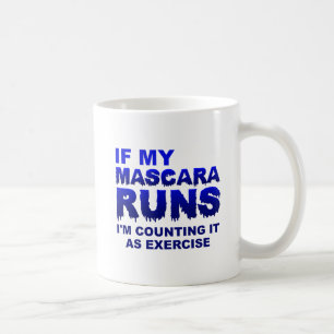Mascera Runs Exercise Funny Mug