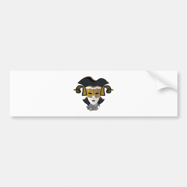 Maschera-Veneziana Bumper Sticker (Front)