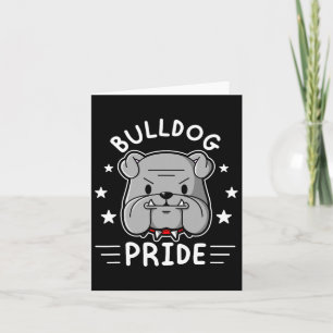 Mascot English Bulldog Pride And Loyalty Card