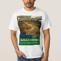 Masculina Value Shirt Via Pantanal Jacaré