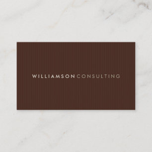 MASCULINE BUSINESS CARD :: simple pinstripe 4
