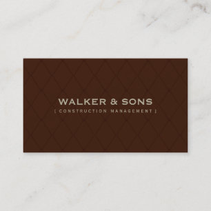 MASCULINE BUSINESS CARD :: simply smart 8