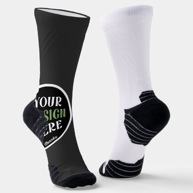 Masculine, clean, sharp & confident socks (Angled)