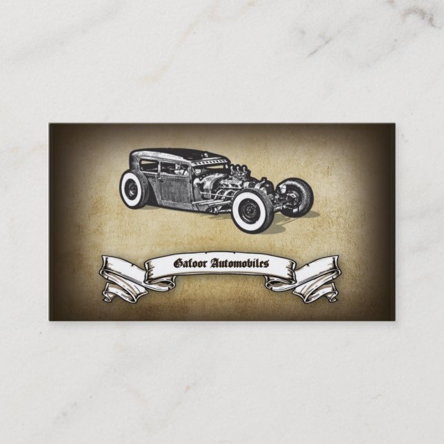 Masculine Collection Business Card (Front)