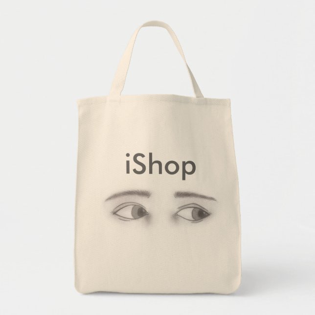 Masculine Eyes Tote Bag (Front)