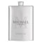 Masculine Personalised Monogram and Name Groomsmen