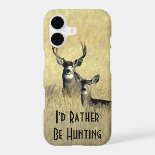Masculine White Tail Mule Deer Buck Doe