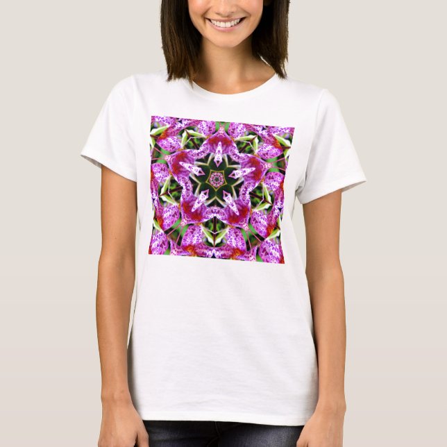 Masdevallia orchid mandala - Shirt (Front)
