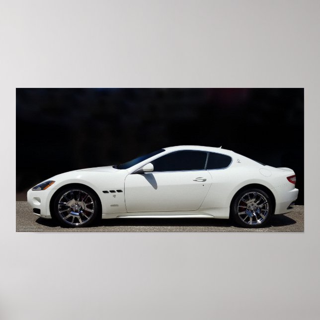 MASERATI GRAN TURISMO 2017 POSTER (Front)