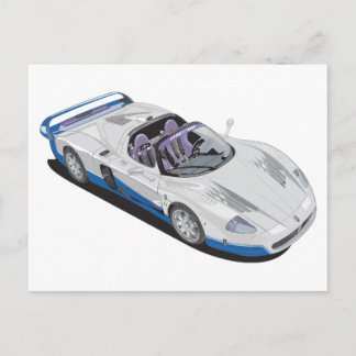 Maserati MC12 Postcard