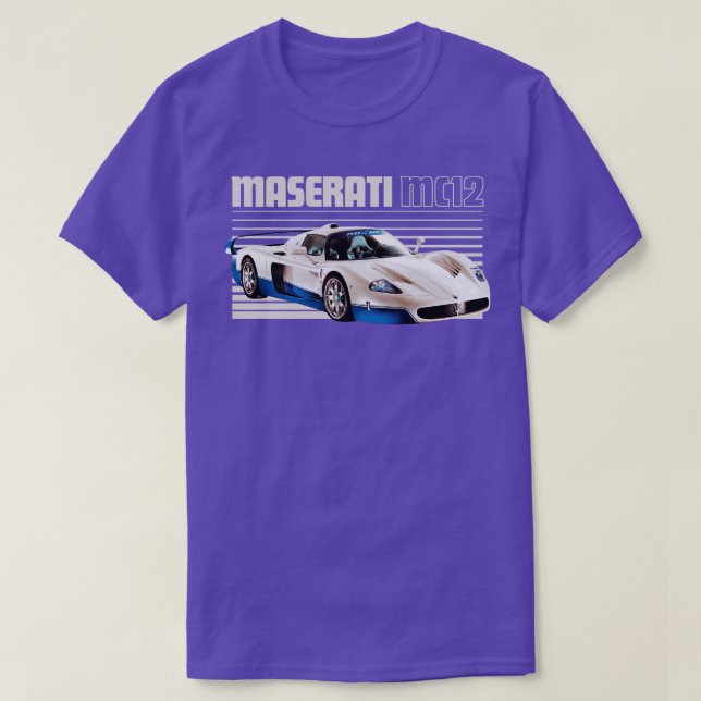 MASERATI MC12 T-Shirt (Design Front)