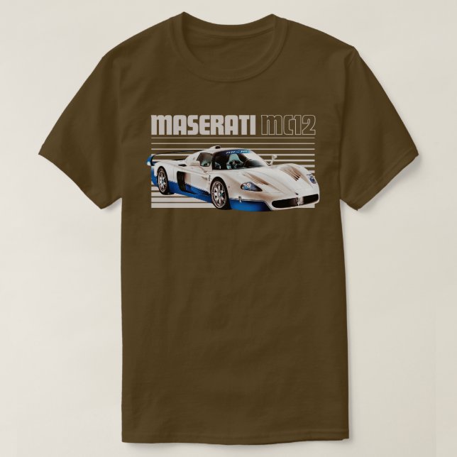 MASERATI MC12 T-Shirt (Design Front)