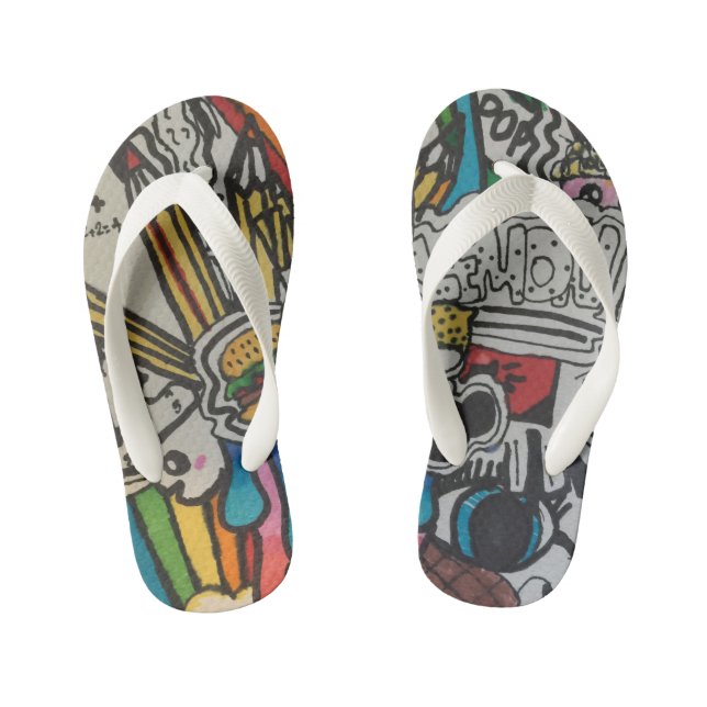 Mash Art Kid's Thongs (Footbed)