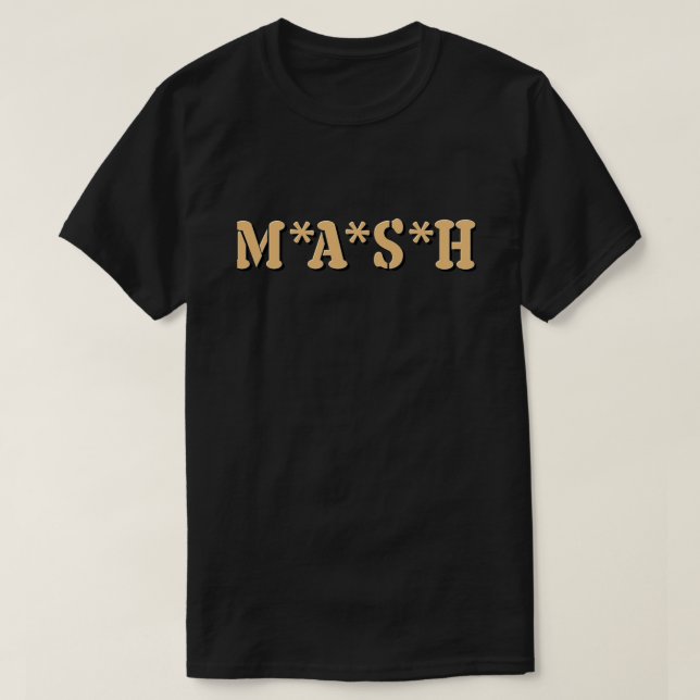 MASH Classic T-Shirt (Design Front)
