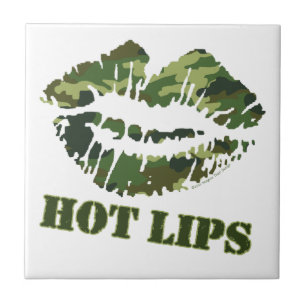 MASH Hot Lips Ceramic Tile