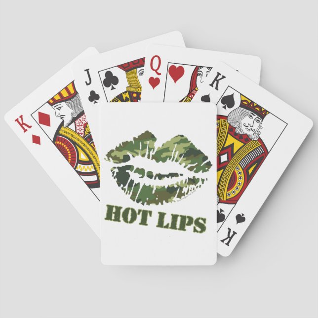 MASH Hot Lips Playing Cards (Back)