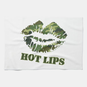 MASH Hot Lips Tea Towel
