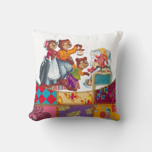 Masha and 3 bears cushion