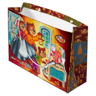 Masha and 3 bears large gift bag