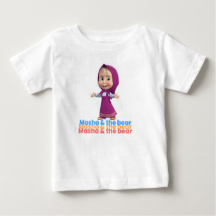 Masha & the bear baby T-Shirt