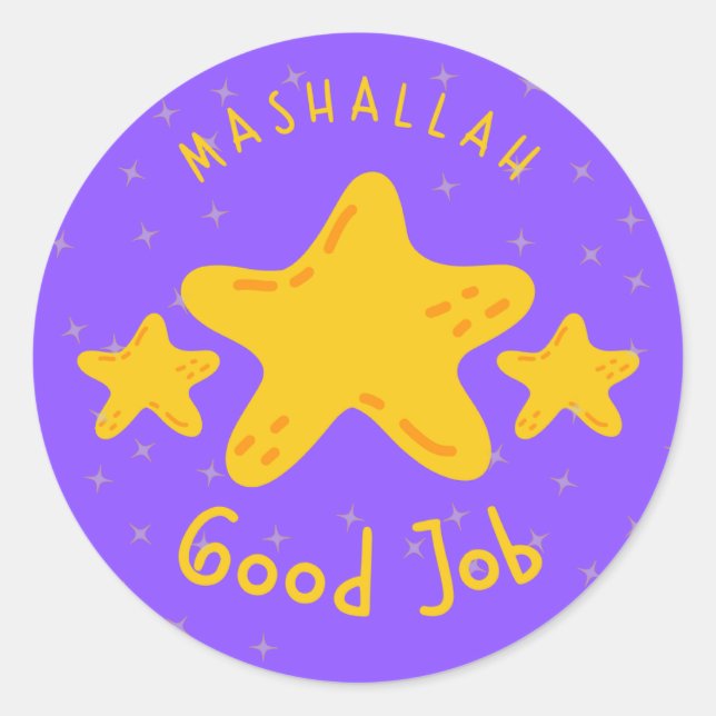 Mashallah stickers (Front)