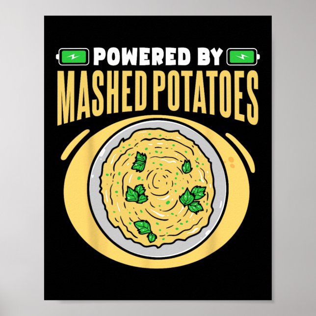 Mashed Potato Thanksgiving Powered By Mashed Potat Poster (Front)