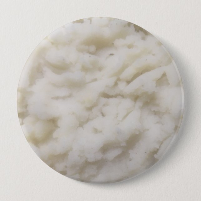 Mashed Potatoes 10 Cm Round Badge (Front)