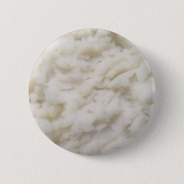 Mashed Potatoes 6 Cm Round Badge (Front)