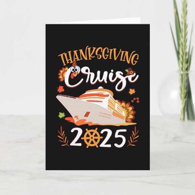 Mashed Potatoes Funny Thanksgiving Christmas Dinin Card (Front)