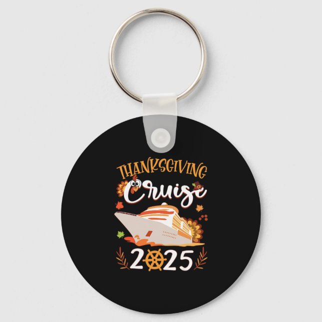 Mashed Potatoes Funny Thanksgiving Christmas Dinin Key Ring (Front)