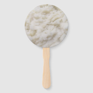 Mashed Potatoes Hand Fan