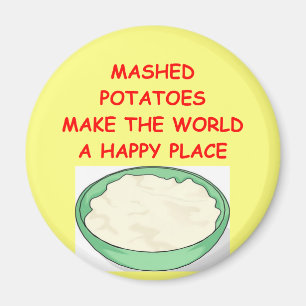 mashed potatoes magnet