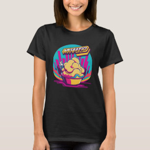 Mashed Potatoes Synthwave 80s Retrowave Aesthetic T-Shirt