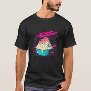 Mashed Potatoes Synthwave 80s Retrowave Aesthetic  T-Shirt