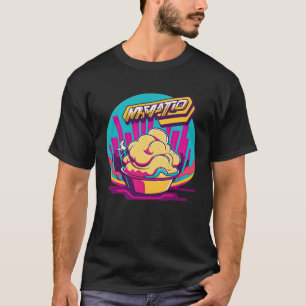 Mashed Potatoes Synthwave 80s Retrowave Aesthetic T-Shirt