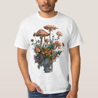 Mashroom design T-Shirt