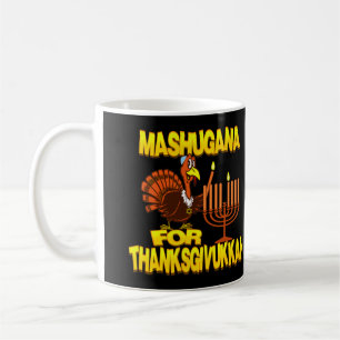 Mashugana For Thanksgivukkah Turkey Menorah Mug