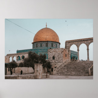 Masjid Al Aqsa Palestine Islamic Wall  Poster