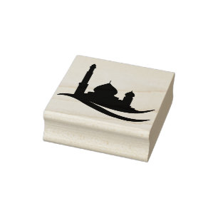 masjid mosque art stamp