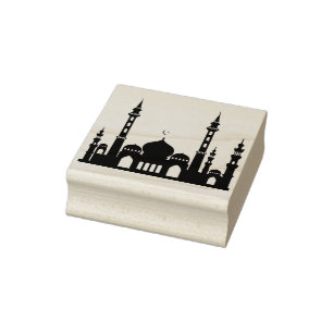 masjid mosque art stamp