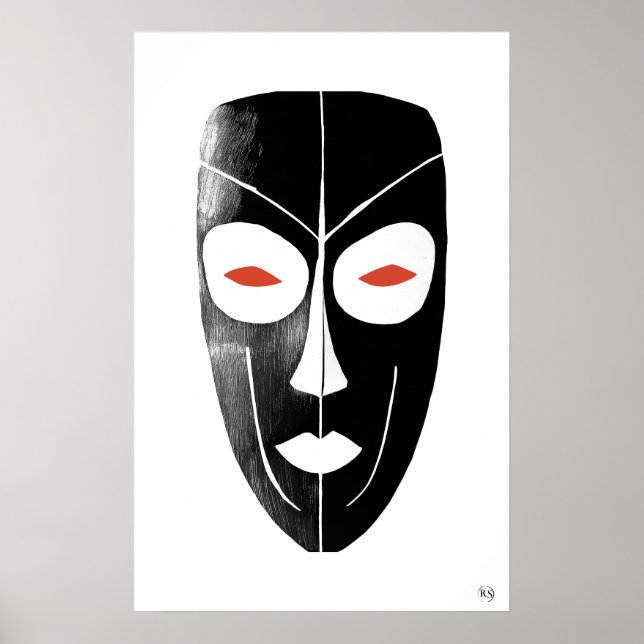 Mask - Archival Art Print (Front)