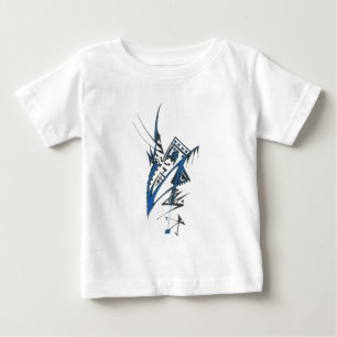 Mask Colourful Abstract Tribal Tattoo Art Baby T-Shirt