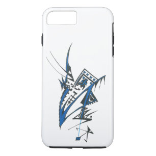 Mask Colourful Abstract Tribal Tattoo Art iPhone 8 Plus/7 Plus Case