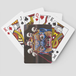 Mask dance performance at Tshechu Festival 2 Playing Cards