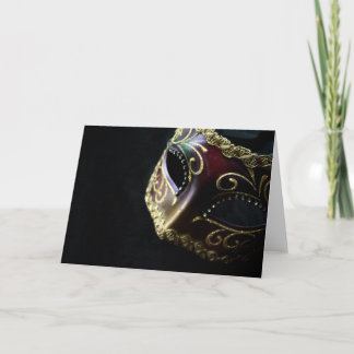 Mask Holiday Card