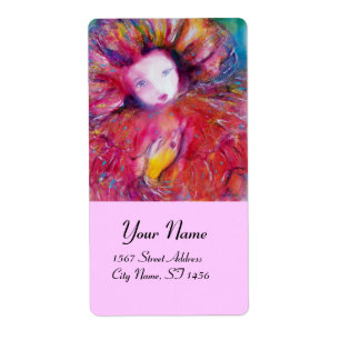 MASK IN RED Venetian Masquerade Pink Lilac