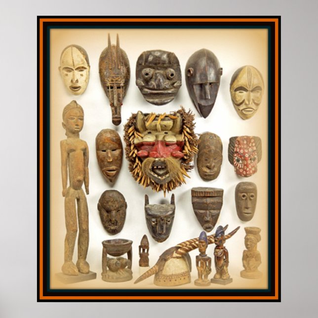 Mask of Africa Poster (Front)