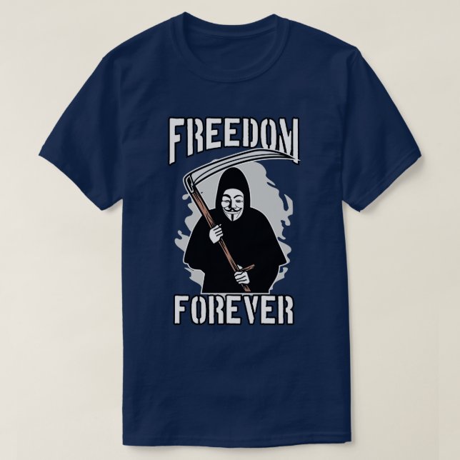 MASK OF FREEDOM T-Shirt (Design Front)